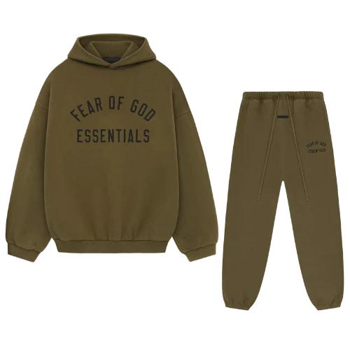 FW24 FLEECE OLIVE ESSENTIALS FULL SET