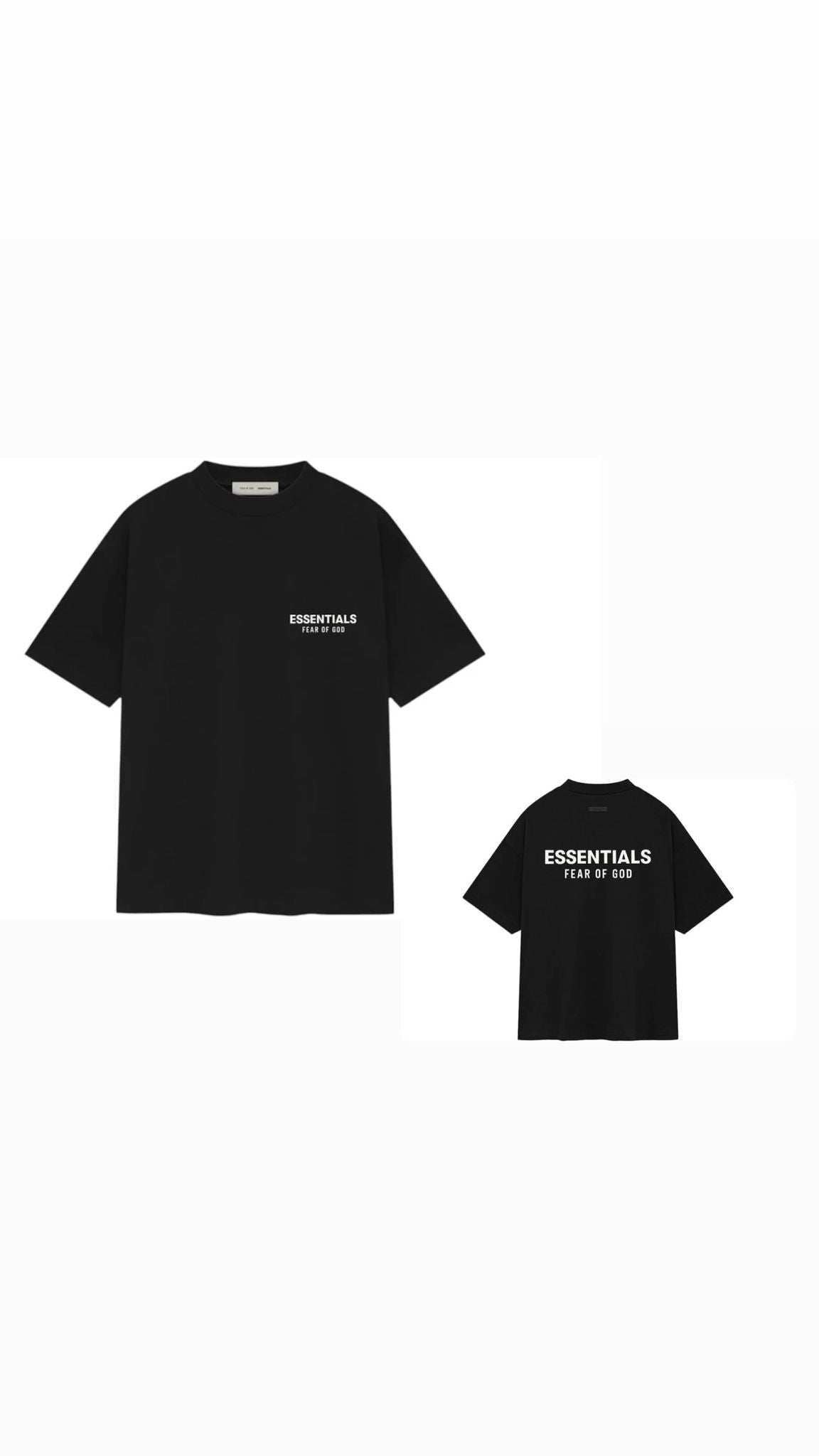 FW24 ESSENTIALS BLACK WHITE