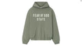 FW24 ESSENTIALS HOODIE STATE OLIVE GREEN