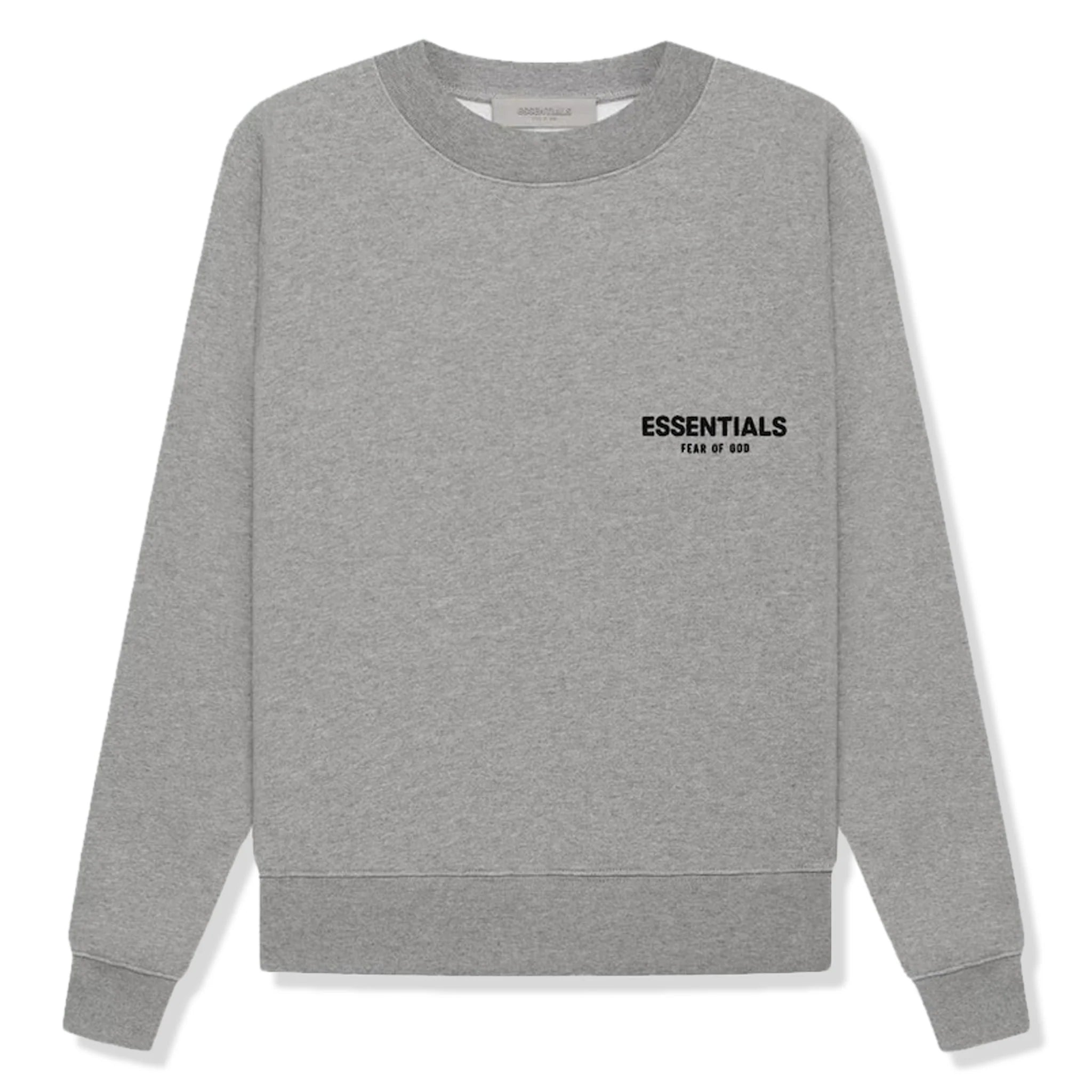 SS22 CREWNECK ESSENTIALS DARK OATMEAL