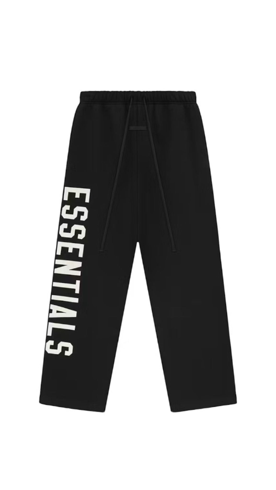 FW24 ESSENTIALS BLACK HEAVY FLEECE RELAXED SWEATPANTS