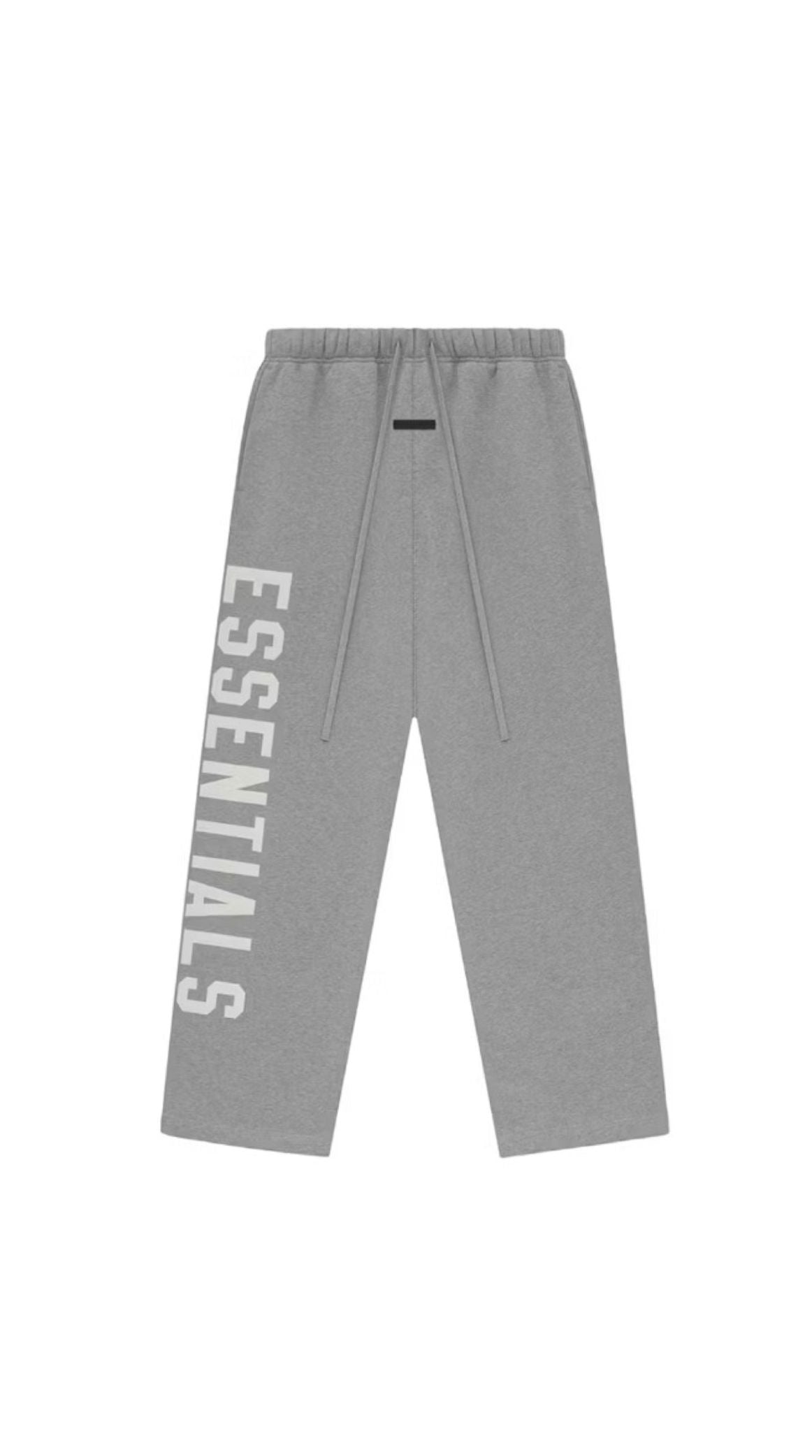 FW24 ESSENTIALS DARK HEATHER FLEECE RELAXED SWEATPANTS
