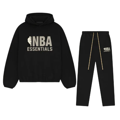 FW25 ESSENTIALS NBA BLACK N GREY FULL SET